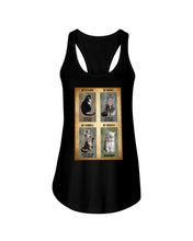 Load image into Gallery viewer, Cat Be Strong When You Are Weak Gift For Cat Lovers Ladies Flowy Tank
