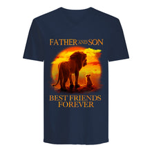 Load image into Gallery viewer, Father And Son Best Friends Forever Gift For Son Guys V-Neck