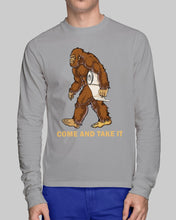 Load image into Gallery viewer, Bigfoot Come And Take It Simple Custom Design Unisex Long Sleeve