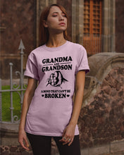 Load image into Gallery viewer, Grandma And Grandson A Bond That Can't Be Broken Custom Design Guys Tee