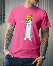 Load image into Gallery viewer, Cat Plays Flute Special Custom Design For Music Lovers Guys Tee