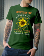 Load image into Gallery viewer, Daughter-in-law A Soul Of A Witch Fire Of A Lioness Guys Tee