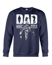 Load image into Gallery viewer, Daughter's Best Friend Son's Partner In Crime Special Custom Design Sweatshirt