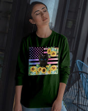 Load image into Gallery viewer, Cute Phone Case Sunflowers Gift For Cat Lovers Unisex Long Sleeve