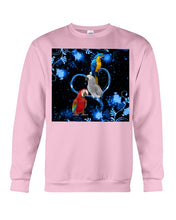 Load image into Gallery viewer, Lovely Phone Case Twinkling Blue Heart Gift For Parrots Lovers Sweatshirt