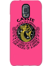 Load image into Gallery viewer, Gift For Cassie Girl The Soul Of A Mermaid Phone case