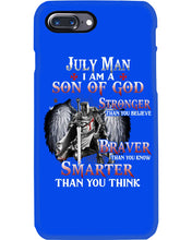 Load image into Gallery viewer, July Man Son Of God Birthday Meaningful Gift For Men Phone case