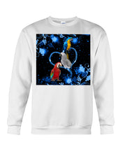 Load image into Gallery viewer, Lovely Phone Case Twinkling Blue Heart Gift For Parrots Lovers Sweatshirt