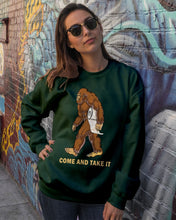 Load image into Gallery viewer, Bigfoot Come And Take It Simple Custom Design Sweatshirt