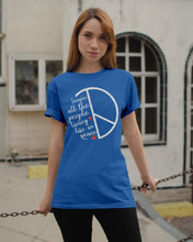 Load image into Gallery viewer, Image All The People Living Life In Peace Custom Design For Friends Guys Tee