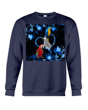 Load image into Gallery viewer, Lovely Phone Case Twinkling Blue Heart Gift For Parrots Lovers Sweatshirt