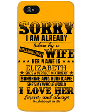 Load image into Gallery viewer, Gift For Husband I Love Here Forever And Always Phone case