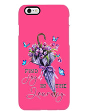 Load image into Gallery viewer, Butterflies Find Joy In The Journey Gift For Daughter Phone case