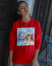Load image into Gallery viewer, Angels And Shih Tzu Are Not Different Gift For Dog Lovers Unisex Long Sleeve