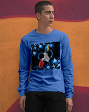 Load image into Gallery viewer, Lovely Phone Case Twinkling Blue Heart Gift For Parrots Lovers Unisex Long Sleeve