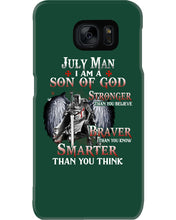 Load image into Gallery viewer, July Man Son Of God Birthday Meaningful Gift For Men Phone case
