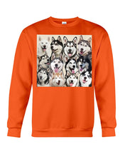 Load image into Gallery viewer, Many Love Husky Siberian On Phone Case Gift For Husky Lovers Sweatshirt