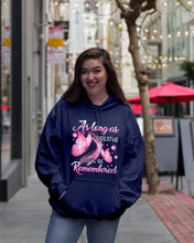 Load image into Gallery viewer, As Long As I Breathe You'll Be Remembred Custom Gift For Family Hoodie