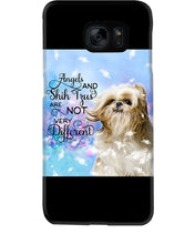 Load image into Gallery viewer, Angels And Shih Tzu Are Not Different Gift For Dog Lovers Phone case