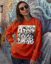 Load image into Gallery viewer, Many Love Husky Siberian On Phone Case Gift For Husky Lovers Sweatshirt