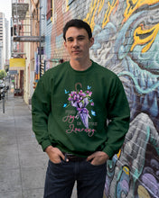 Load image into Gallery viewer, Butterflies Find Joy In The Journey Gift For Daughter Sweatshirt