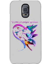 Load image into Gallery viewer, Hummingbirds Heart Shaped I Am A Simple Woman Gift For Mom Phone case