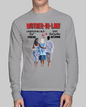 Load image into Gallery viewer, Daughter In Law's Best Friend Son's Best Partner In Crime Gift For Mom In Law Unisex Long Sleeve