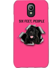 Load image into Gallery viewer, Labrador Retriever Six Feet People Unique Custom Design For Dog Lovers Phone case