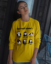 Load image into Gallery viewer, Current Black Cat's Mood Gift For Cat Lovers Unisex Long Sleeve