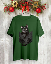 Load image into Gallery viewer, Cat In Your Front Pocket Perfect Gift For Friends Who Loves Cat Guys Tee