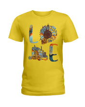 Load image into Gallery viewer, Love Trucker Simple Unique Custom Design For Personalized Job Gift Ladies Tee