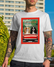 Load image into Gallery viewer, Cavalier Happy Holiday Gift For Dog Lovers Guys Tee
