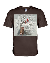 Load image into Gallery viewer, Labrador They Walk Beside Us Everyday Special Custom Design Guys V-Neck