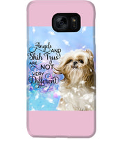 Load image into Gallery viewer, Angels And Shih Tzu Are Not Different Gift For Dog Lovers Phone case