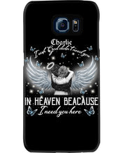 Load image into Gallery viewer, Butterfly I Need You More Angel Wings Gift For Lovers Phone case