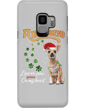 Load image into Gallery viewer, A True Friend Loves Paws On My Heart Gift For Dog Lovers Phone case
