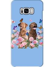 Load image into Gallery viewer, Gift For Dog LoversChesapeake Bay Retriever With Peonies Phone case