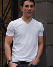 Load image into Gallery viewer, Daughter's Best Friend Son's Best Partner Birthday Gift For Dad Guys V-Neck