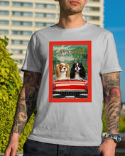 Load image into Gallery viewer, Cavalier Happy Holiday Gift For Dog Lovers Guys Tee