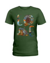 Load image into Gallery viewer, Love Trucker Simple Unique Custom Design For Personalized Job Gift Ladies Tee