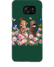 Load image into Gallery viewer, Gift For Dog LoversChesapeake Bay Retriever With Peonies Phone case