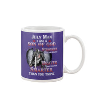 Load image into Gallery viewer, July Man Son Of God Birthday Meaningful Gift For Men Mug