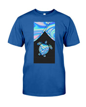 Load image into Gallery viewer, Magical Blue Turtle Pattern Gift For Turtle Lovers Guys Tee