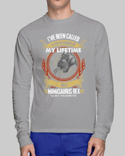 Load image into Gallery viewer, Mamasaurus Rex Is My Favorite Special Custom Design Unisex Long Sleeve
