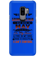 Load image into Gallery viewer, I'm A Grumpy Old Man I Was Born In May With My Heart Phone case