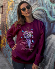 Load image into Gallery viewer, Butterflies Find Joy In The Journey Gift For Daughter Sweatshirt