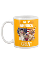 Load image into Gallery viewer, Keep America Great Yorkshire Terrier Gift For Dog Lovers Mug