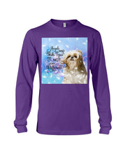 Load image into Gallery viewer, Angels And Shih Tzu Are Not Different Gift For Dog Lovers Unisex Long Sleeve