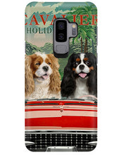 Load image into Gallery viewer, Cavalier Happy Holiday Gift For Dog Lovers Phone case