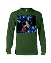 Load image into Gallery viewer, Lovely Phone Case Twinkling Blue Heart Gift For Parrots Lovers Unisex Long Sleeve